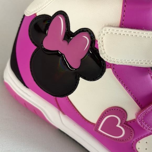 🆕 ULTRA RARE Disney ACI Ltd Edition Minnie Mouse Sport 🎀 High-Top Sneakers - Picture 9 of 11
